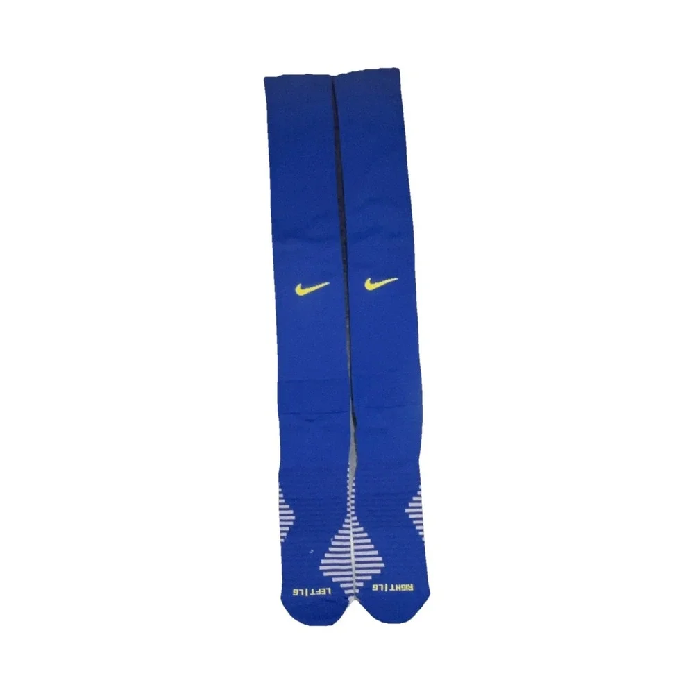 2N17/ Nike Barcelona Soccer Socks Blue Yellow White Size L/G